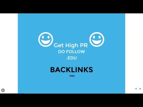High PR  Backlinks | Edu & Gov | Instant Approval |