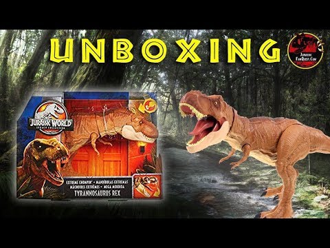 UNBOXING Rex Chompin Legacy Collection Mattel