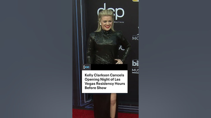 Kelly Clarkson Cancels Opening Night of Las Vegas Residency Hours Before Show