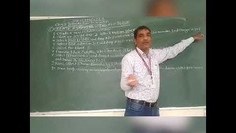 Class 3 Computer Ch  8 Part 2 Video