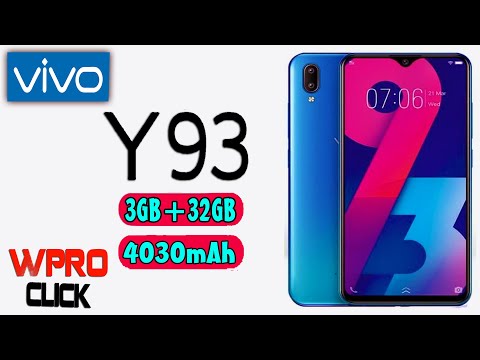 Vivo Y93 | Features & Setting Review | WPro Click