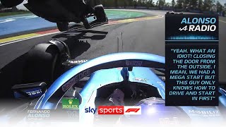 'What an IDIOT!' 😡 | Alonso furious with Hamilton after collision | Belgian Grand Prix