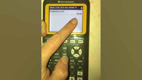 TI-84+ Correlation Coefficient
