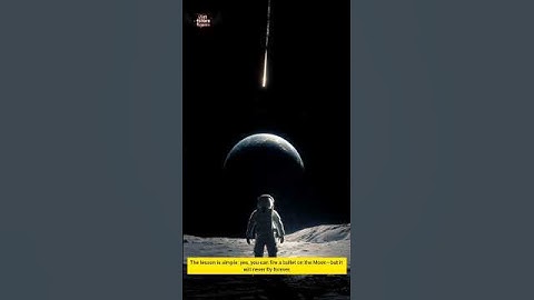 Can a Bullet Hit Earth From the Moon?