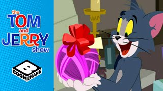 Tom Becomes Santa Tom & Jerry Show Boomerang Uk