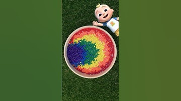 Colorful Beads! 🌈 Can You Name the Colors?