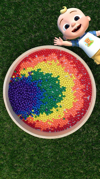Colorful Beads! 🌈 Can You Name the Colors?