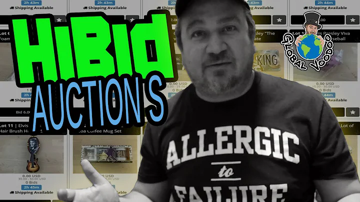 Starting an Auction House: Our Journey Using HiBid - Auction #1
