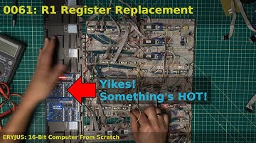 0061: R1 Register Replacement | 16-Bit Computer From Scratch