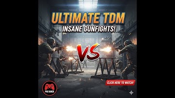 TDM vs Battle Royale: The Ultimate BGMI Showdown!