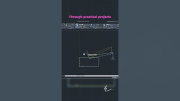Simplified Crane - #AutoCAD Parametrics 101 - course Sneak Peek 🏗️ #DynamicBlocks