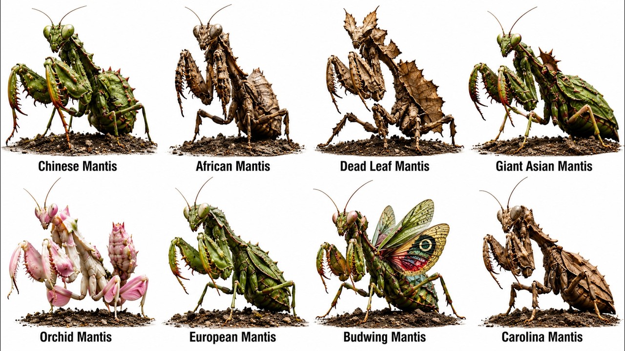 Every BIZARRE Praying Mantis Explained in 10 Minutes - YouTube