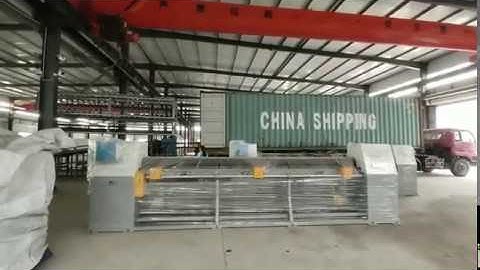 Hexagonal wire netting machine/ Reverse twist type Hexagonal wire netting machine export to brasil