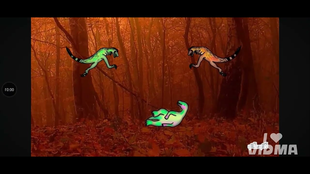 Dinosaur battle special event megaraptor vs tenontosaurus 