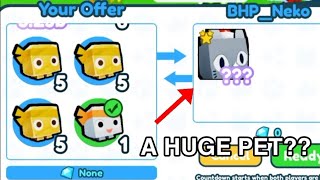 what people trading for normal big maskot? (pet simulator x)