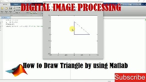 How to Draw a Triangle by using Matlab