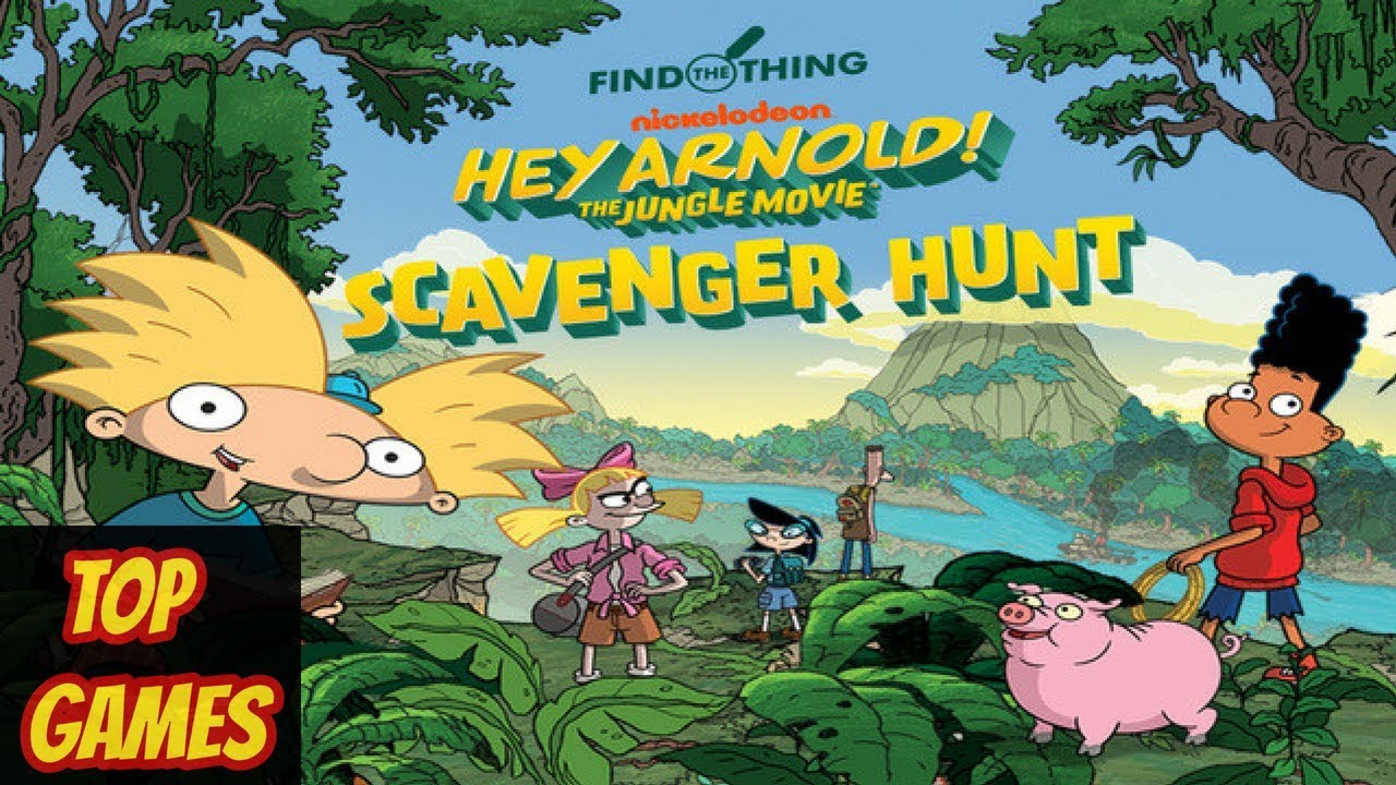 Hey Arnold Scavenger Hunt Nickelodeon Game YouTube