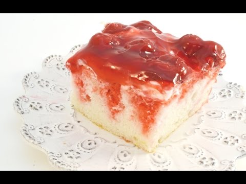 Cherry Dream Poke Cake Recipe - Holiday Dessert | RadaCutlery.com