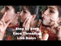 Face threading | remove Facial Hair At Home