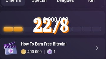 How To Earn Free Bitcoin!  22 Aug Tap Swap Watch Daily Video Code  | Tapswap New Code Today?Complete