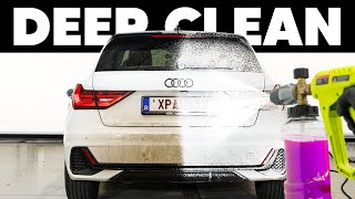 Dirty Audi A1 First Wash  Exterior Deep Clean ASMR