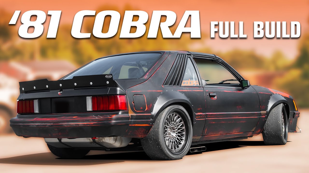 ⁣Full Build: 1981 Fox Body Cobra Mustang