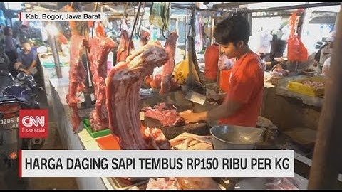 Tembus 150 Ribu/Kg, Zulkifli Hasan: Klaim Harga Daging Sapi Turun