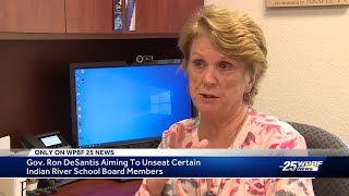 Dont Know Exactly Why Im Being Targeted Indian River County School Board Chair On Removal List