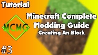 Minecraft Complete Modding Guide - #3 / Creating A Basic Block