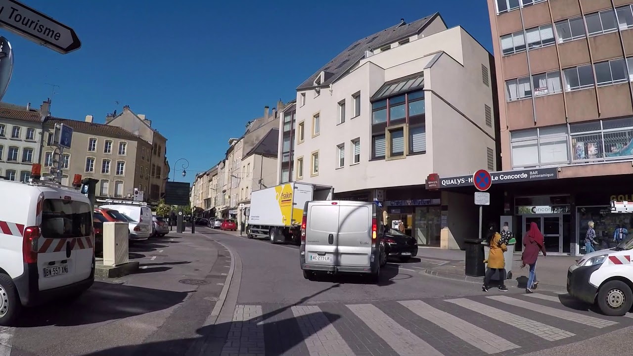 France Moselle Thionville City center, Gopro / France Moselle Thionville Centre ville, Gopro