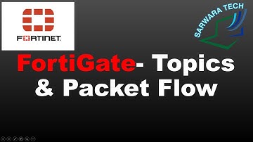 Topics & Fortigate Packet flow- 2