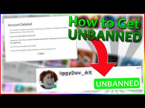 How To Get Unbanned On Roblox Fast Working 2020 April Youtube - roblox how to unban yourself from a game