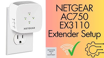 Netgear EX3110 Extender Setup Guide | MYWIFIEXT