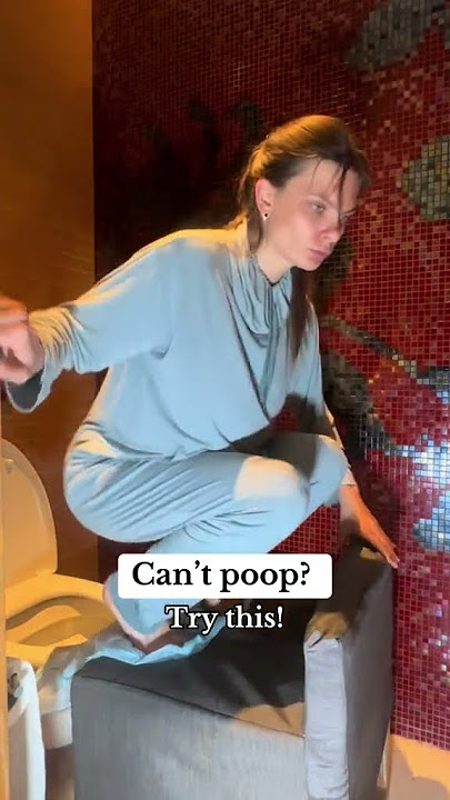 Can't poop?