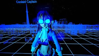 [MMD] Gumi is blue?! Electro Shuffle dance