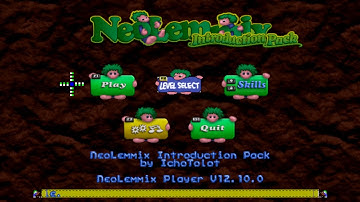 NeoLemmix Introduction Pack 2020 - Part 1 - Skills rank levels 1-13