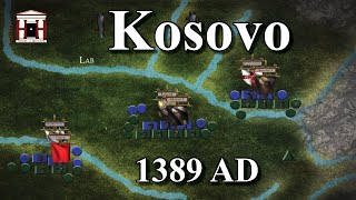 The Battle of Kosovo, 1389 AD ⚔️ | Ottoman Expansion in Europe