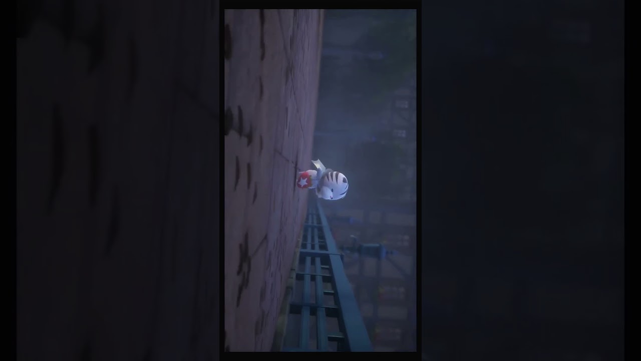 Kingdom Hearts χ Back Cover; Daybreak Town; Ava's Chirithy Running 