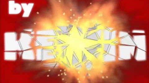 shattered text - Adobe After Effects test