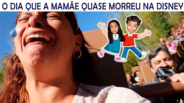 O DIA QUE A MAMÃE QUASE MORREU NA DISNEY (MY MOTHER ALMOST DIED AT DISNEY)