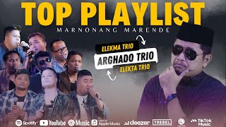 Top Playlist Lagu Batak Marnonang Marende  Arghado Trio Elekma Trio Elekta Trio