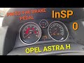 Opel astra h  insp0 oil service interval light reset