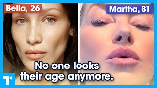 Why Young Celebs Look Old and Old Celebs Look Young