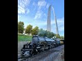 Union Pacific Big Boy steam locomotive 4014 headed to St. Louis, MO, on Chester Sub, 8/28/21