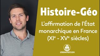 L’affirmation de l’État monarchique en France - Histoire-Géographie - Cinquième - Les Bons Profs