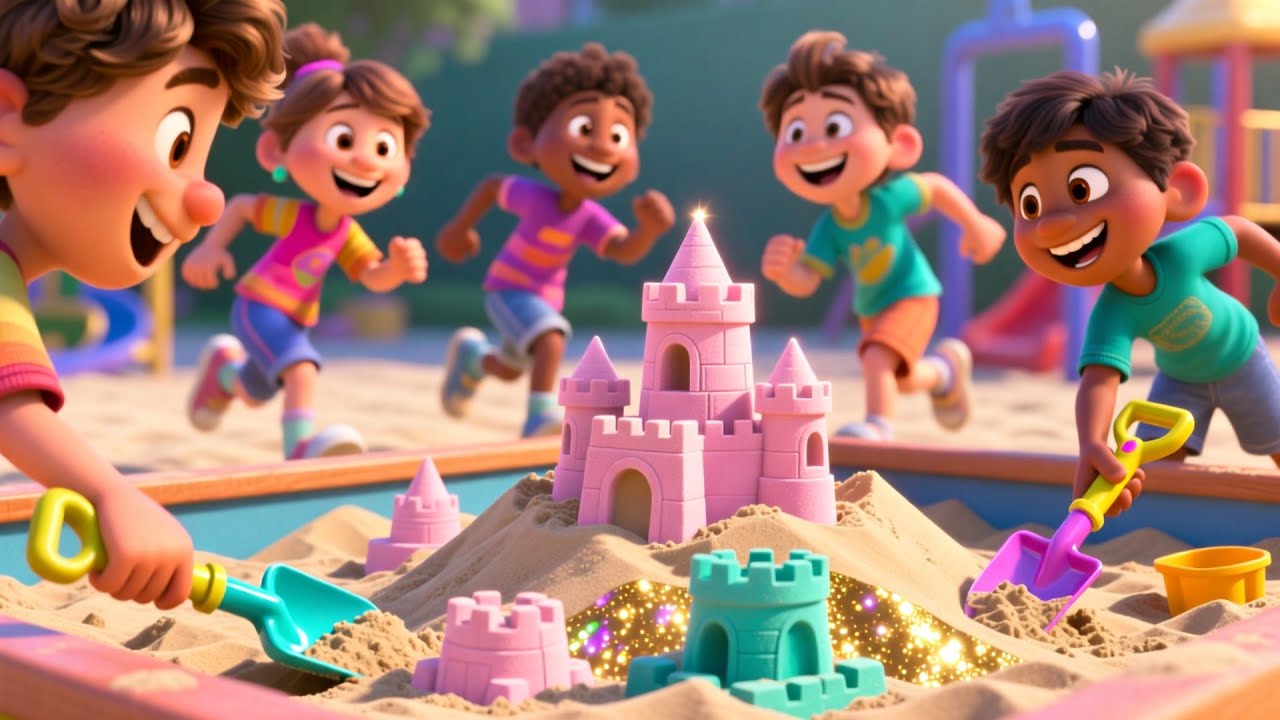 Colors Fly Over the Park 🌈🏞️ Fun Kids Song | Color Learning Adventure