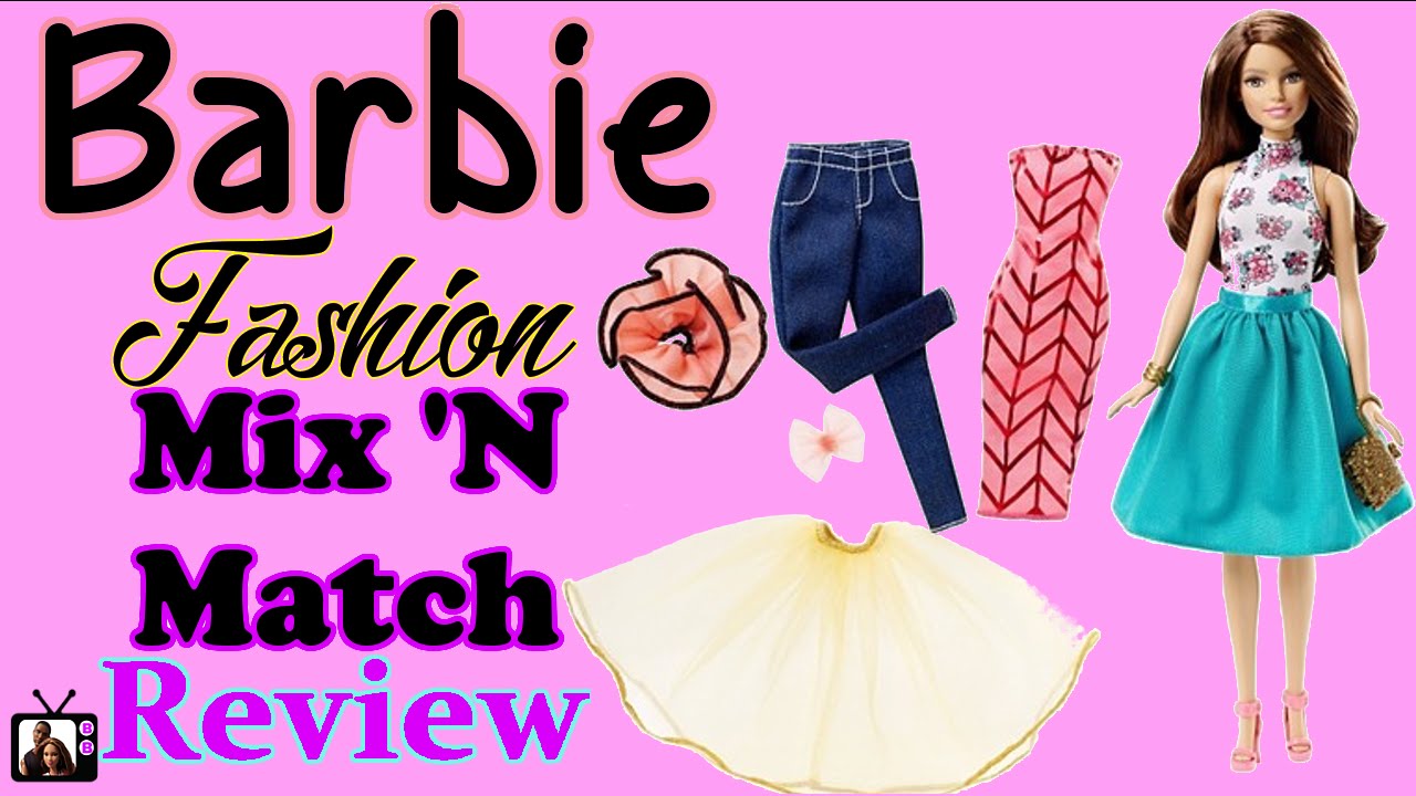  Barbie Fashion Mix ‘N Match Hispanic Doll Review, Redress & Rebodied