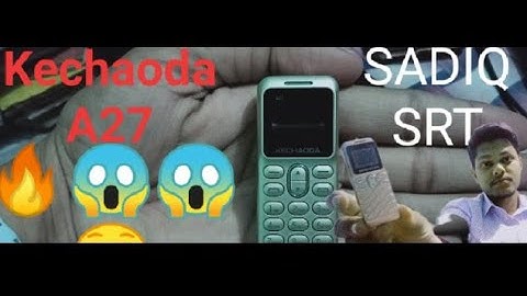 Kechaoda A27 Mini Phone |🔥🔥World