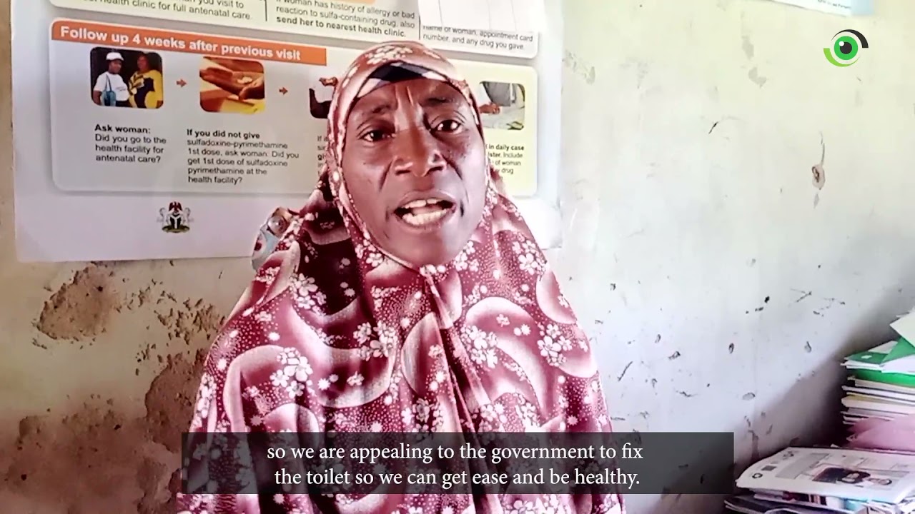 Zinari PHC: A health facility with open pit latrine