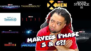 Is this the NEW MCU?! PHASE 5 & 6 LINEUP!! (RUMOR)